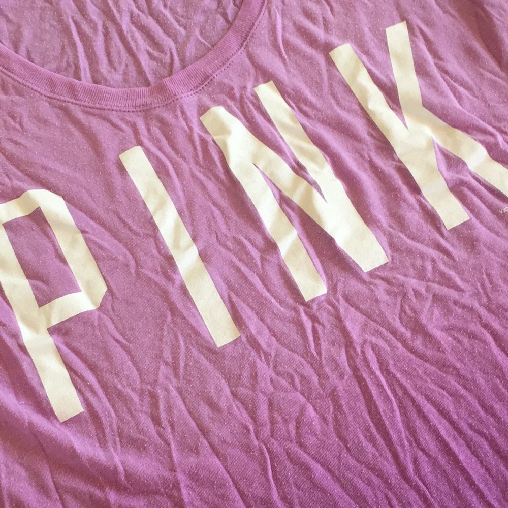 PINK Victoria’s Secret Tee!💟💜